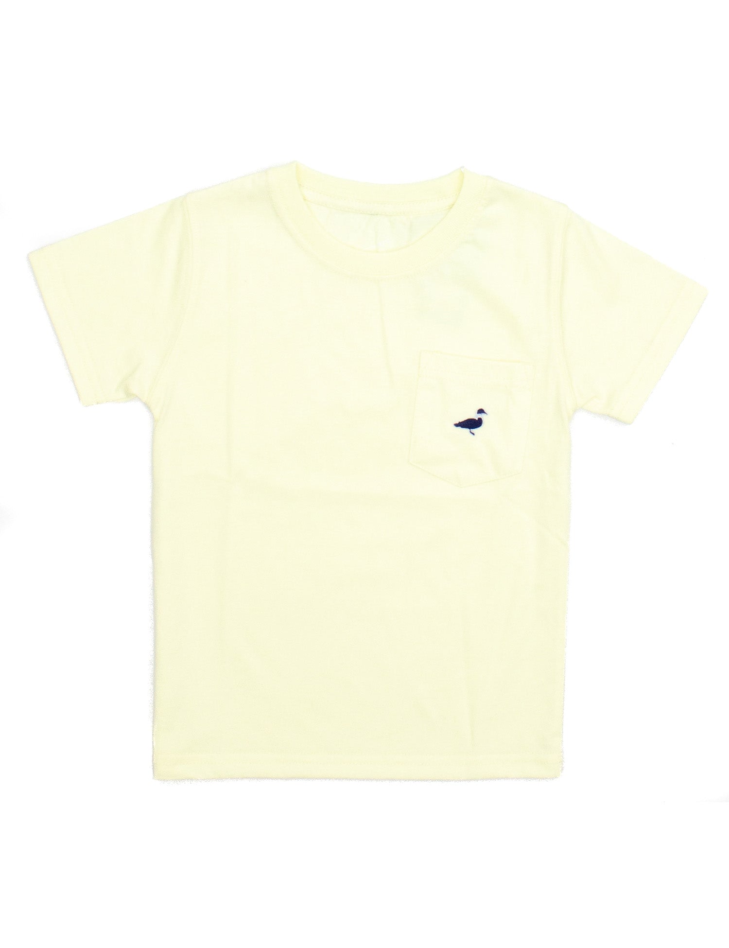 Boys Parker Pocket Tee SS Light Yellow