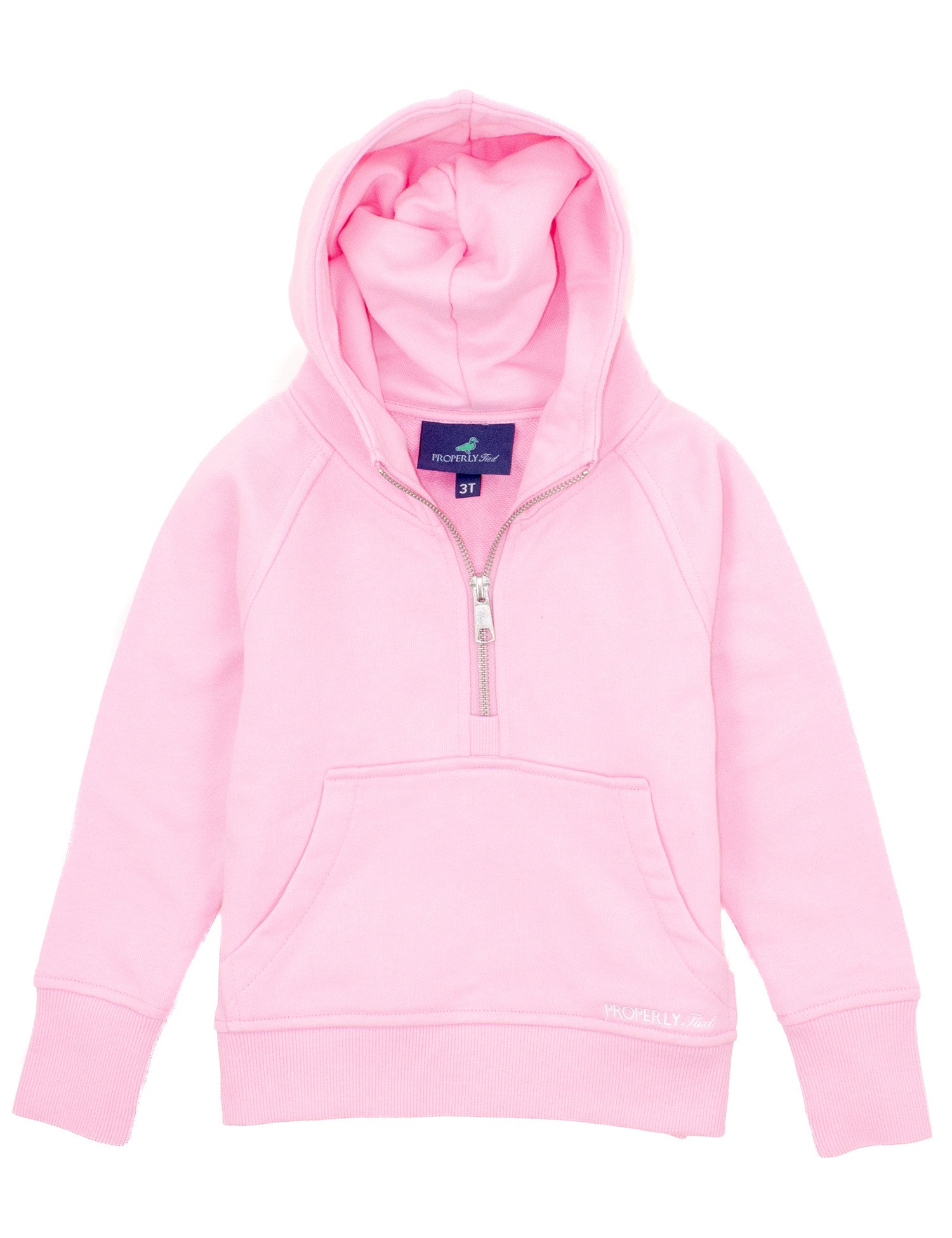 Girls Apres Ski Crop Hoodie Bubblegum