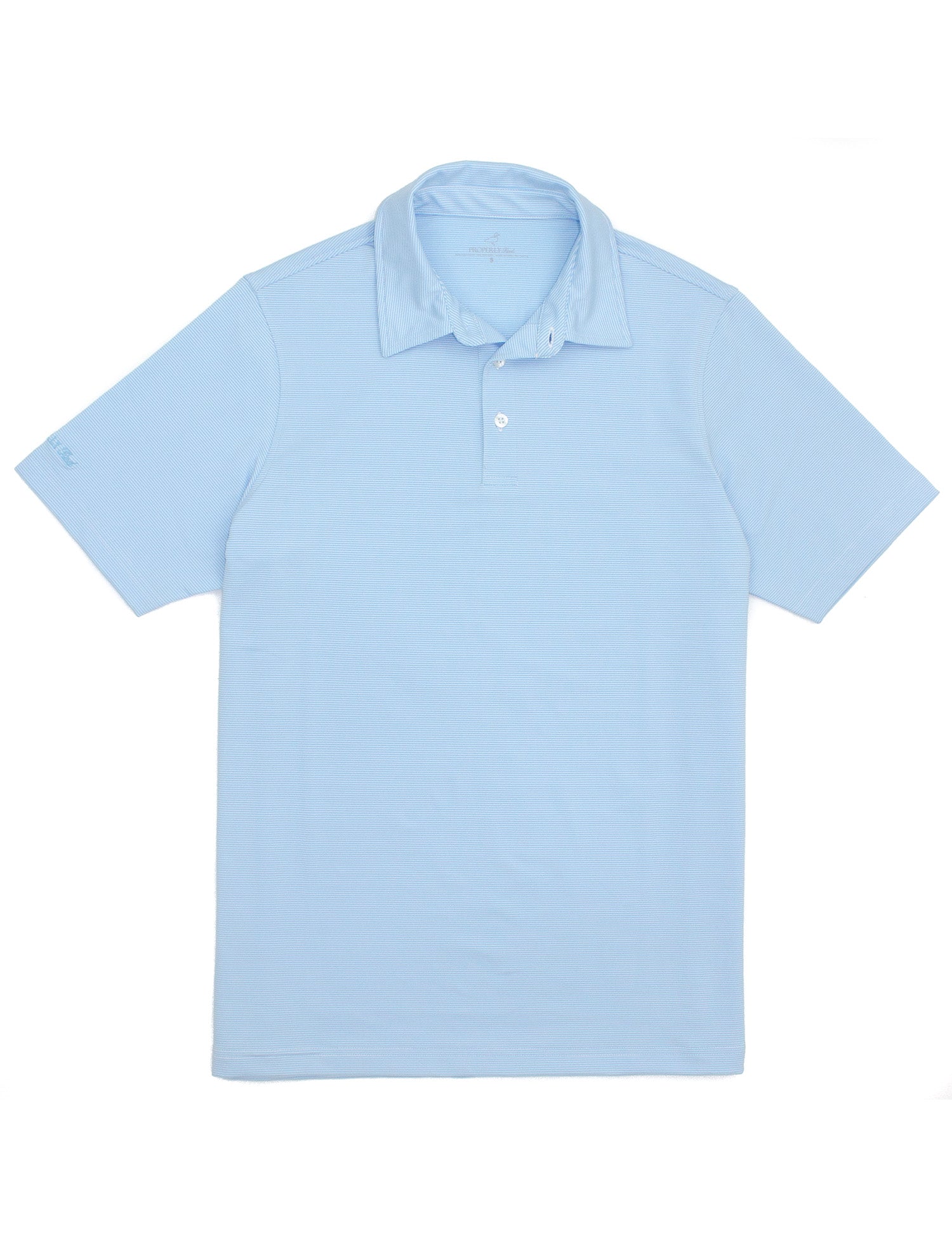 Gulfport Polo Powder Blue Stripe